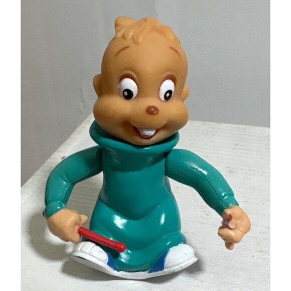 Vintage Alvin & The Chipmunks PVC Figures Rock Band Set 1991 3-Pieces READ - Picture 6 of 16